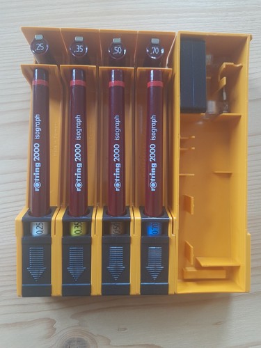 Rotring isograph - 4x,