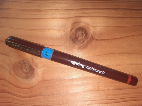 Rotring rapidograph - rapidograph, 0,70