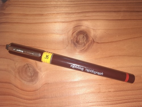 Rotring rapidograph - rotring, mm