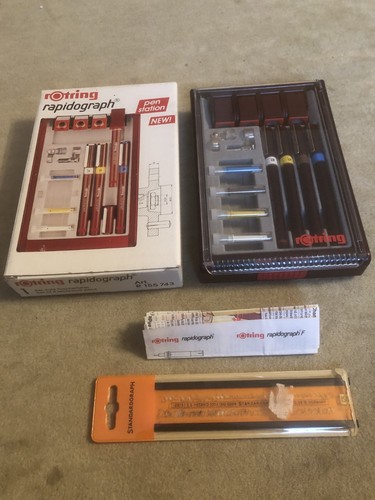 Rotring rapidograph pen - rapidograph,
