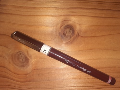 Rotring rapidograph - rapidograph, 0,25