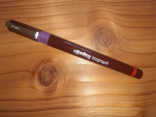 Rotring isograph - 0,13, mm