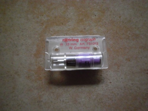 Neu rotring isograph - neu,