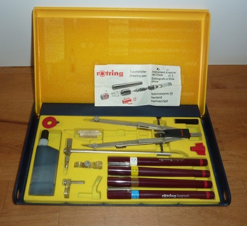 Rotring isograph teiliger - rotring, 13-teiliger