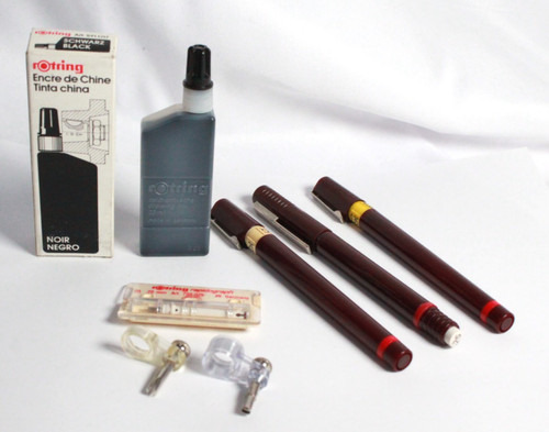 Rotring tuschestifte set - rotring,