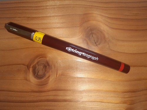Rotring isograph - isograph, mm