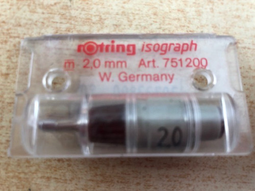 Rotring isograph mm - 2,00,