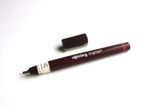 Tuschefüller rotring isograph
