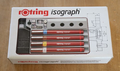 Rotring isograph set mit - isograph,