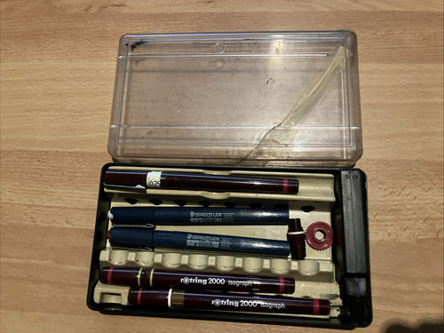 Rotring rapidographen set - rapidographen-set., in