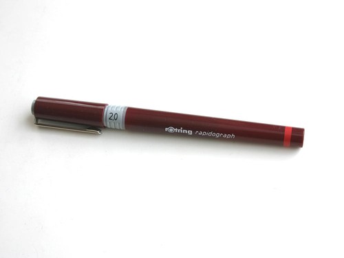 Rotring 0mm tuschefüller - rotring, 2,0mm