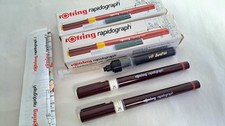 2 x Rothring Rapidograph